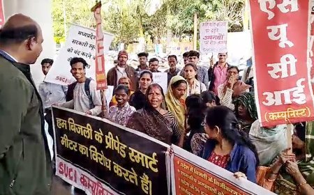 कहीं बिजली नहीं तो कहीं बिल दे रहे झटके  गुना में गहराया बिजली का संकट, आम लोगों के साथ ही राजनीतिक दलों का कलेक्ट्रेट में हल्ला बोल