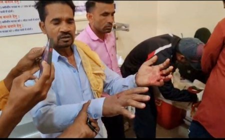 भतीजे को बुरी संगत से टोकना चाचा को पड़ा भारी,  दबंगों ने तलवार से किया जानलेवा हमला, तीन घायल