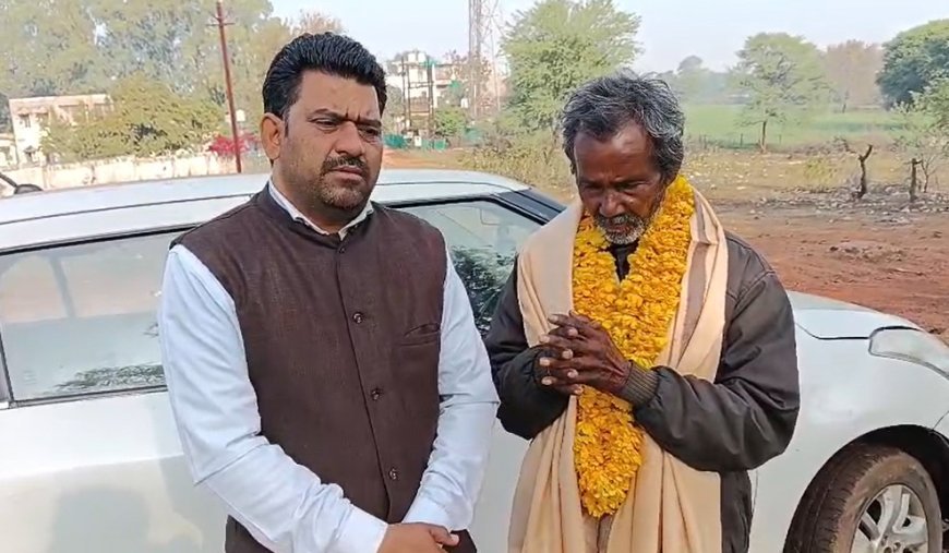 अपनों से बिछड़े नेपाली बुजुर्ग के लिए देवदूत बने समाजसेवी  , दूतावास की मदद से सकुशल भेजा वतन