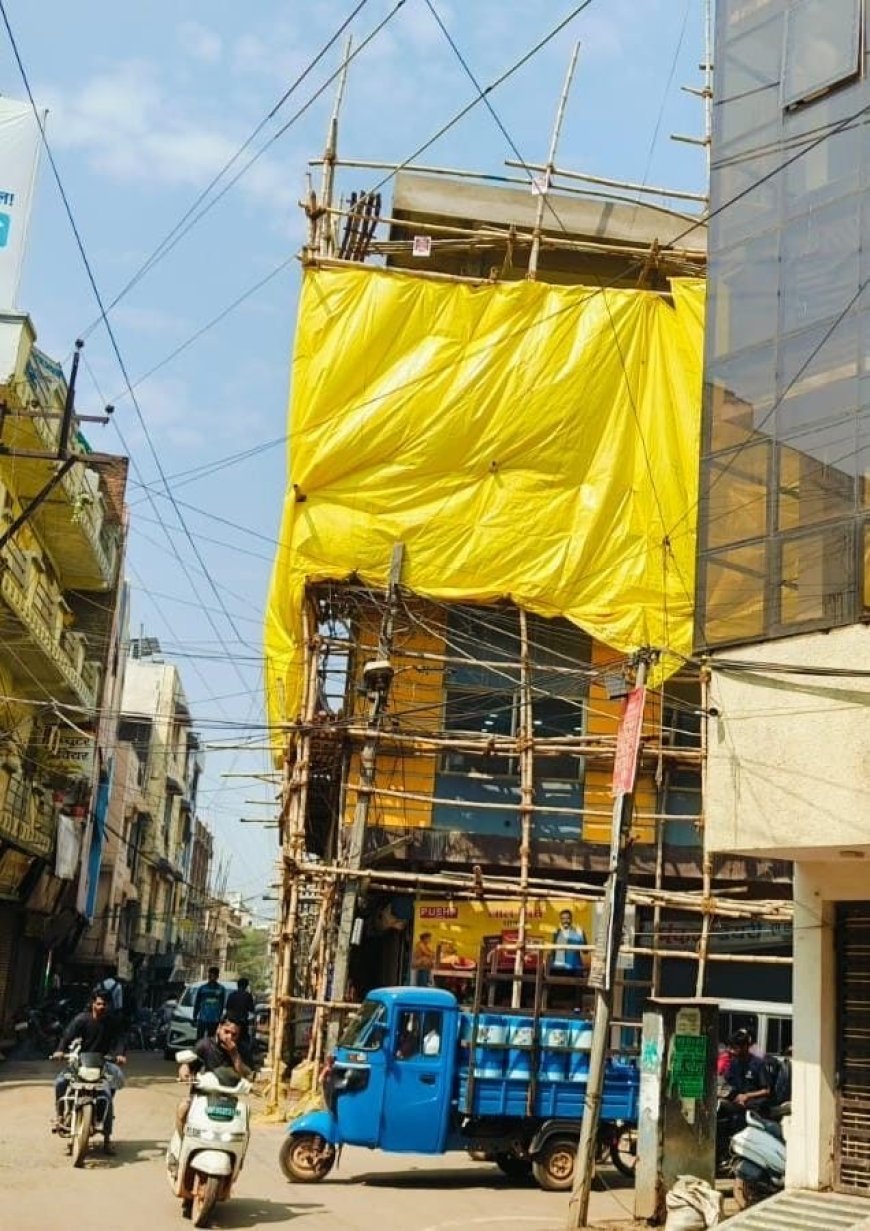 गुना नगरपालिका अध्यक्ष का बड़ा हमला  ; विधायक के घर के पास अवैध निर्माण पर कार्रवाई न होने पर सीएमओ को घेरा