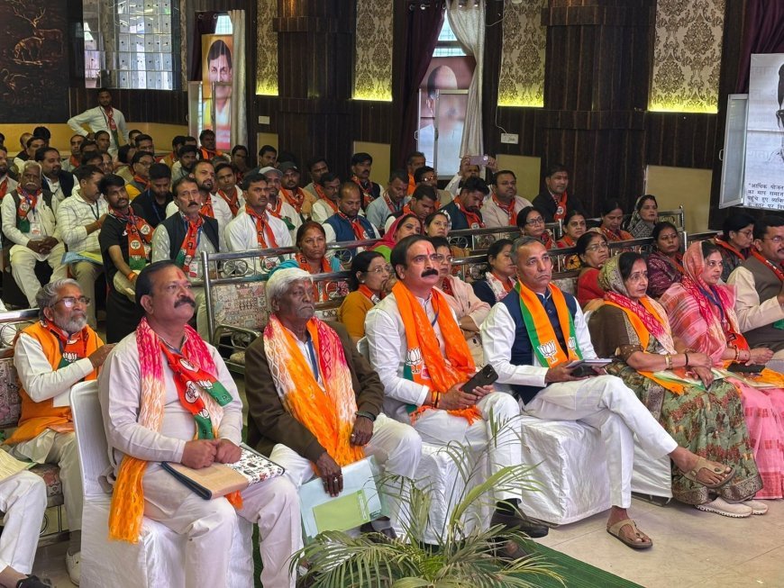 प्रशिक्षण कार्यकर्ताओं के वैचारिक, संगठनात्मक और व्यवहारिक विकास का प्रभावी माध्यम-राजेन्द्र सिंह