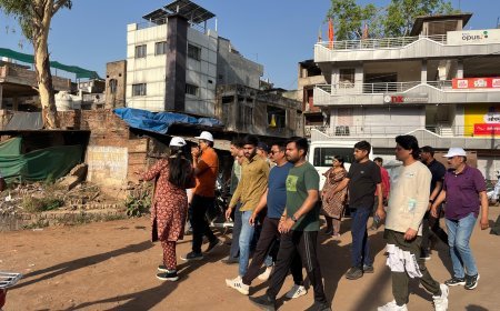 गुनिया नदी को बचाने निकली जागरूकता की लहर: कलेक्टर किशोर कुमार कन्याल के साथ शहर ने लिया स्वच्छता का संकल्प