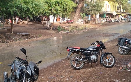 सूरज की तपिश से थर्राया गुना, पारा 44 पार - शाम की बूंदाबांदी ने राहत के बजाय बढ़ाई उमस