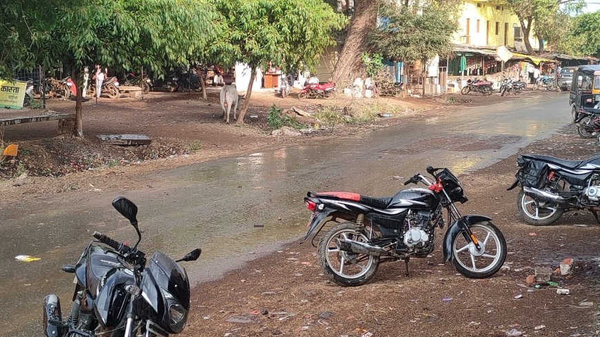 सूरज की तपिश से थर्राया गुना, पारा 44 पार - शाम की बूंदाबांदी ने राहत के बजाय बढ़ाई उमस