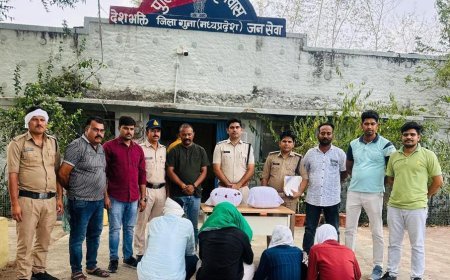मृगवास पुलिस की नाकाबंदी :  4 अंतर्राज्यीय गांजा तस्कर दबोचे, 7.20 लाख का माल जब्त