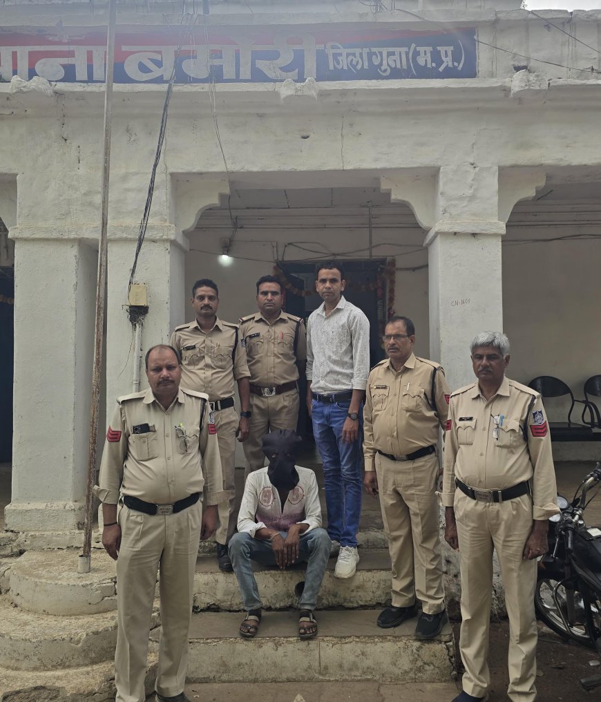 घर के बाड़े में हो रही गांजे की खेती का भंडाफोड़, आरोपी गिरफ्तार