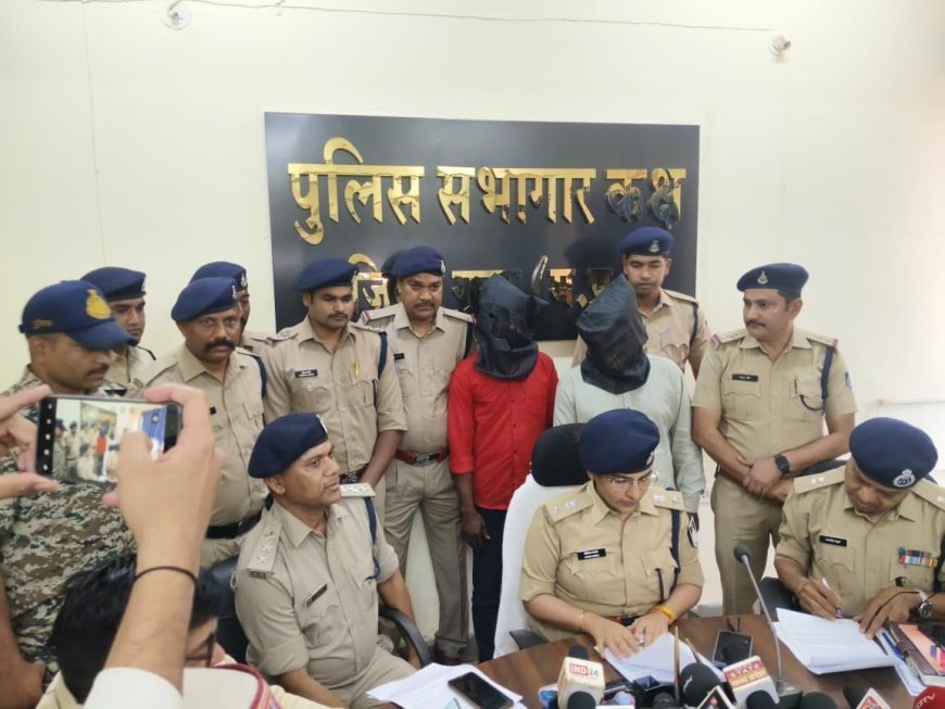 गुना में बुजुर्ग दंपति से डकैती का खुलासा, दो आरोपी गिरफ्तार