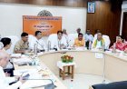दिशा बैठक में सांसद अनुराग शर्मा का बड़ा एक्शन, लापरवाह अधिकारियों को सख्त चेतावनी
