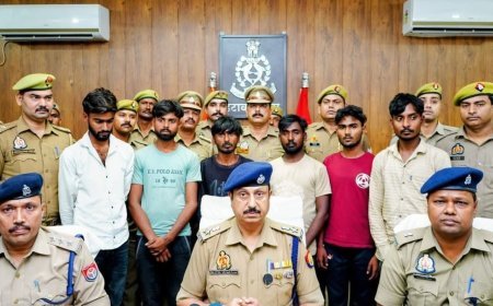 फर्जी क्राइम ब्रांच अधिकारी बनकर ठगी करने वाला गिरोह पकड़ा, 6 साइबर अपराधी गिरफ्तार