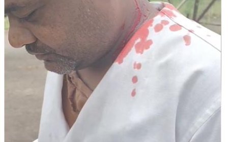 कांग्रेस पार्षद रामवीर जाटव पर तलवार से जानलेवा हमला