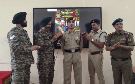 शासकीय महाविद्यालय में एनसीसी की नई भर्ती संपन्न