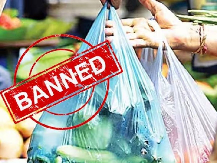 दुकानदार ने दोबारा जमा किया था पॉलीथिन का जखीरा