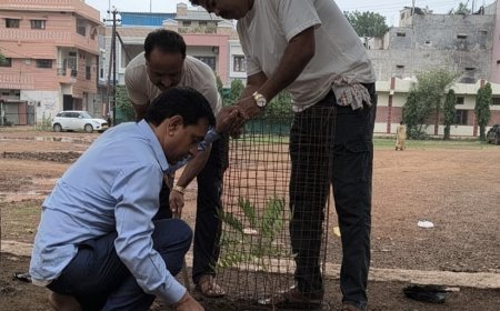 राष्ट्रवादी संघ का 2 माह का पौधारोपण अभियान शुरू