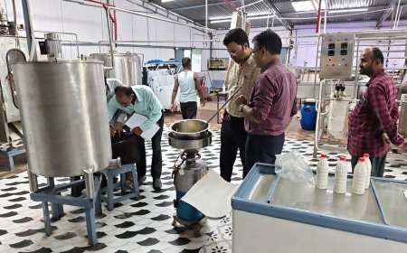 राघौगढ़ में खाद्य विभाग की बड़ी कार्रवाई, बिना लाइसेंस चल रही डेयरी यूनिट सील