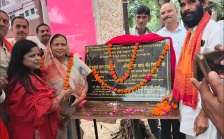 सिमरधा में राजकीय हाईस्कूल के निर्माण का भूमि पूजन, शिक्षा सुविधाओं के विस्तार की जगी उम्मीद