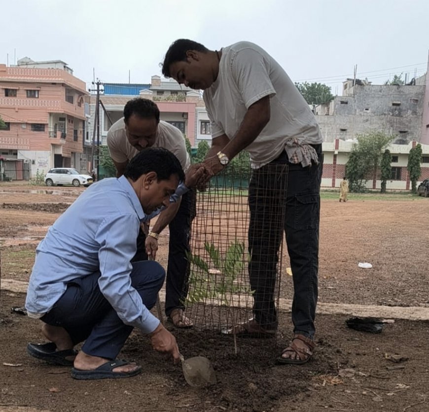 राष्ट्रवादी संघ का 2 माह का पौधारोपण अभियान शुरू