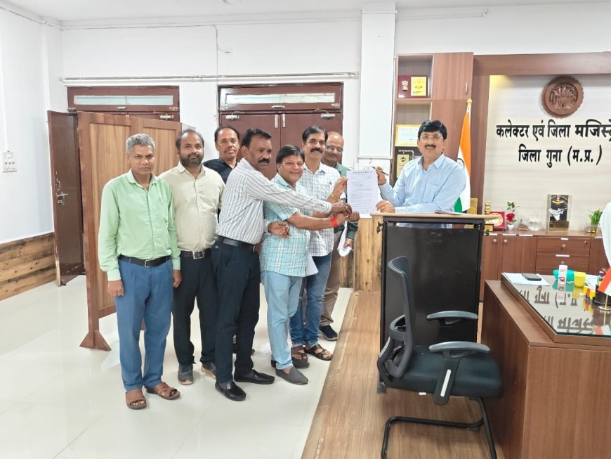 राजस्व निरीक्षक ने मांगा नायब तहसीलदार पद पर प्रमोशन