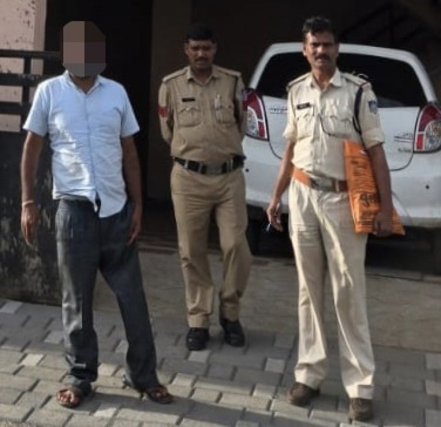 नानाखेड़ी मंडी में 1 करोड़ से अधिक की ठगी मामले में पुलिस नें महाराष्ट्र के सोलापुर से आरोपी को दबोचा, 19 लाख बैंक खातों में कराए फ्रीज
