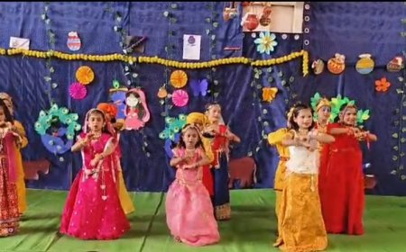 दयाल पब्लिक स्कूल में हर्षोल्लास के साथ मनाई श्रीकृष्ण जन्माष्टमी