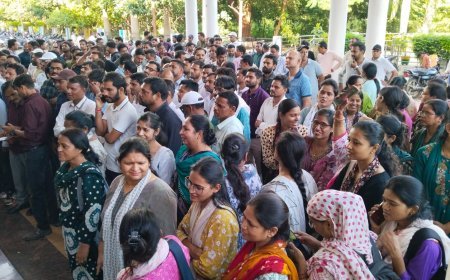 स्वामित्व योजना के नए प्रावधानों पर पटवारियों का विरोध, कलेक्ट्रेट में सौंपा ज्ञापन