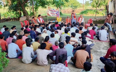 फतेहगढ़ प्रखंड के विष्णुपुरा में मना विहिप का स्थापना दिवस