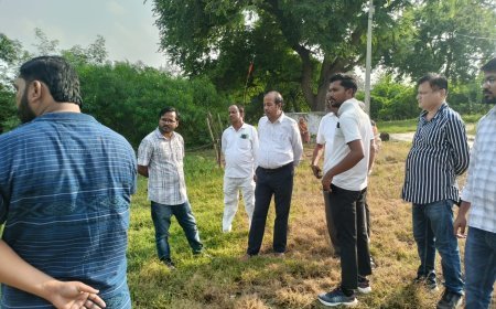 एडीएम( नमामि गंगे )ने कुरारा ब्लॉक के गांवों का किया औचक निरीक्षण, पाइपलाइन और पेयजल व्यवस्था की जांच