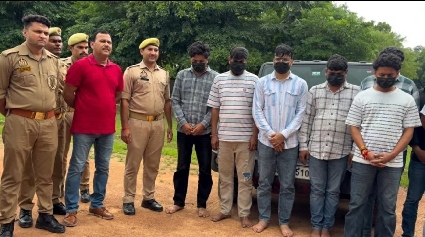 फर्जी कॉल सेंटर का भंडाफोड़, 13 साइबर ठग गिरफ्तार