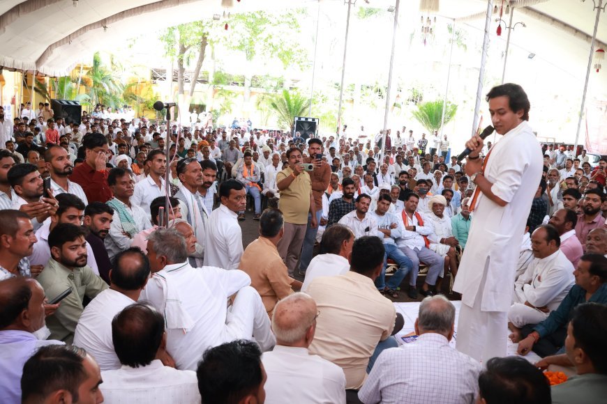 राहुल के युवा संवाद की तैयारियों को लेकर मधुसूदनगढ़ में कांग्रेस की अहम बैठक