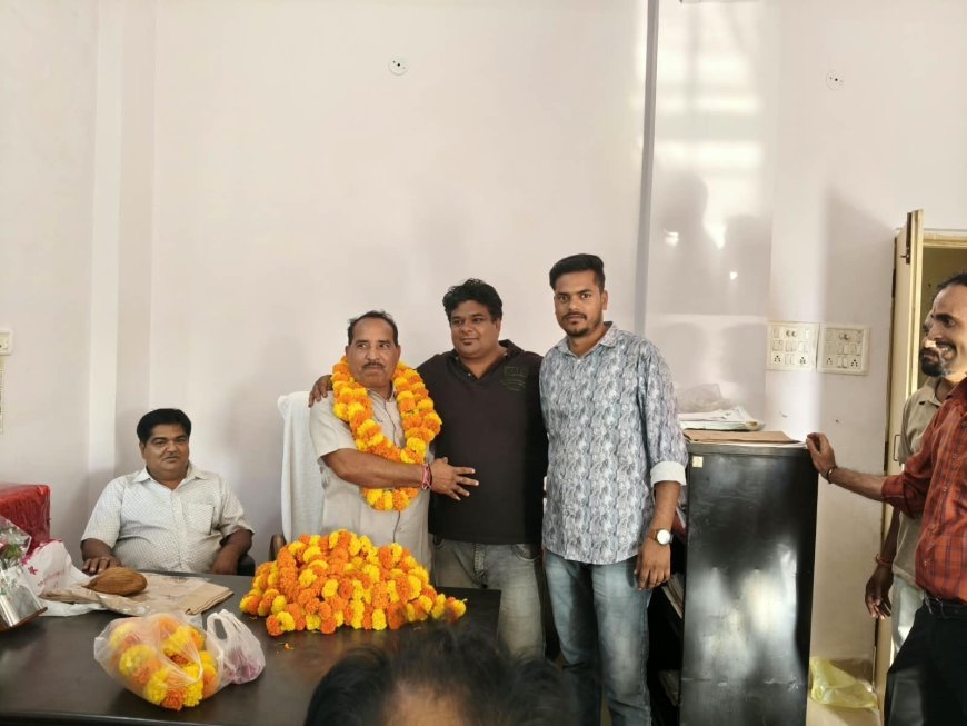 आरटीओ में पदस्थ बादाम सिंह को रिटायरमेंट पर दी विदाई